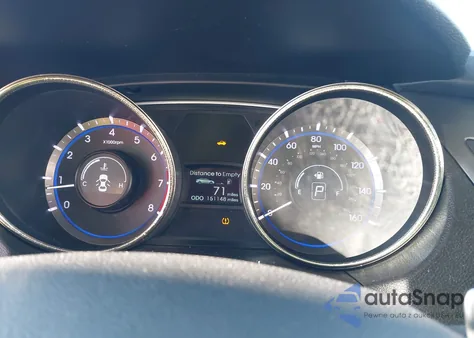 2012 Hyundai Sonata Se z USA, uszkodzony, nr VIN 5NPEC4AC2CH414496